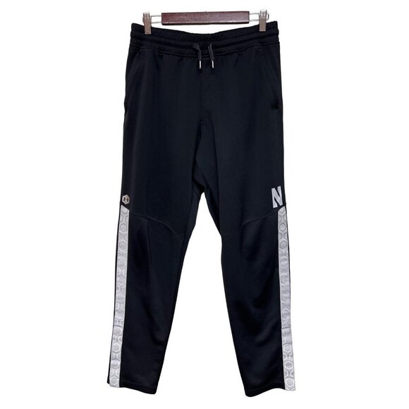 Under Armour  Black White Pull On Warm Up Pants Size Large - Picture 1 of 10